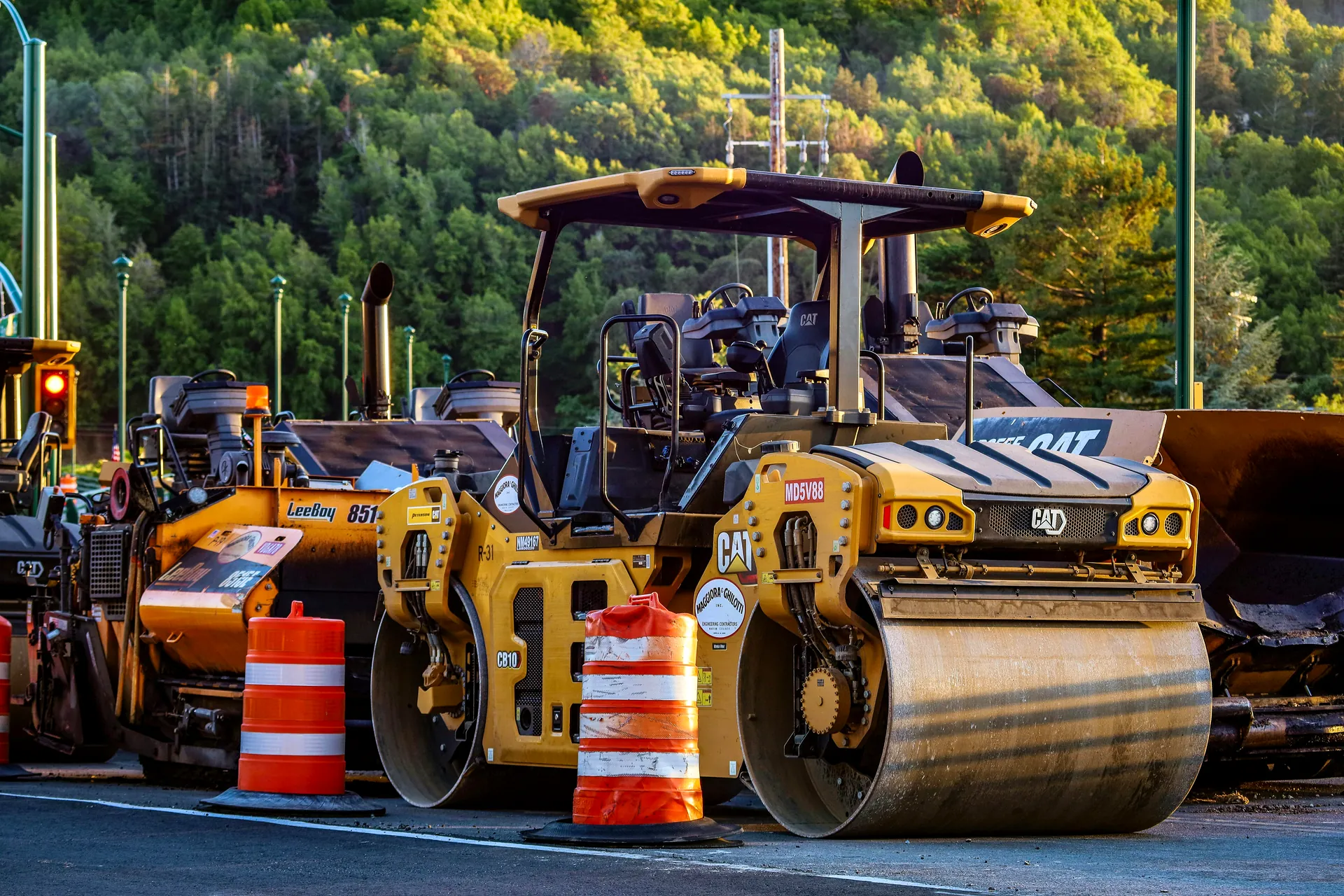 Wheel loader on demolition site financed by Trust Alliance Capital