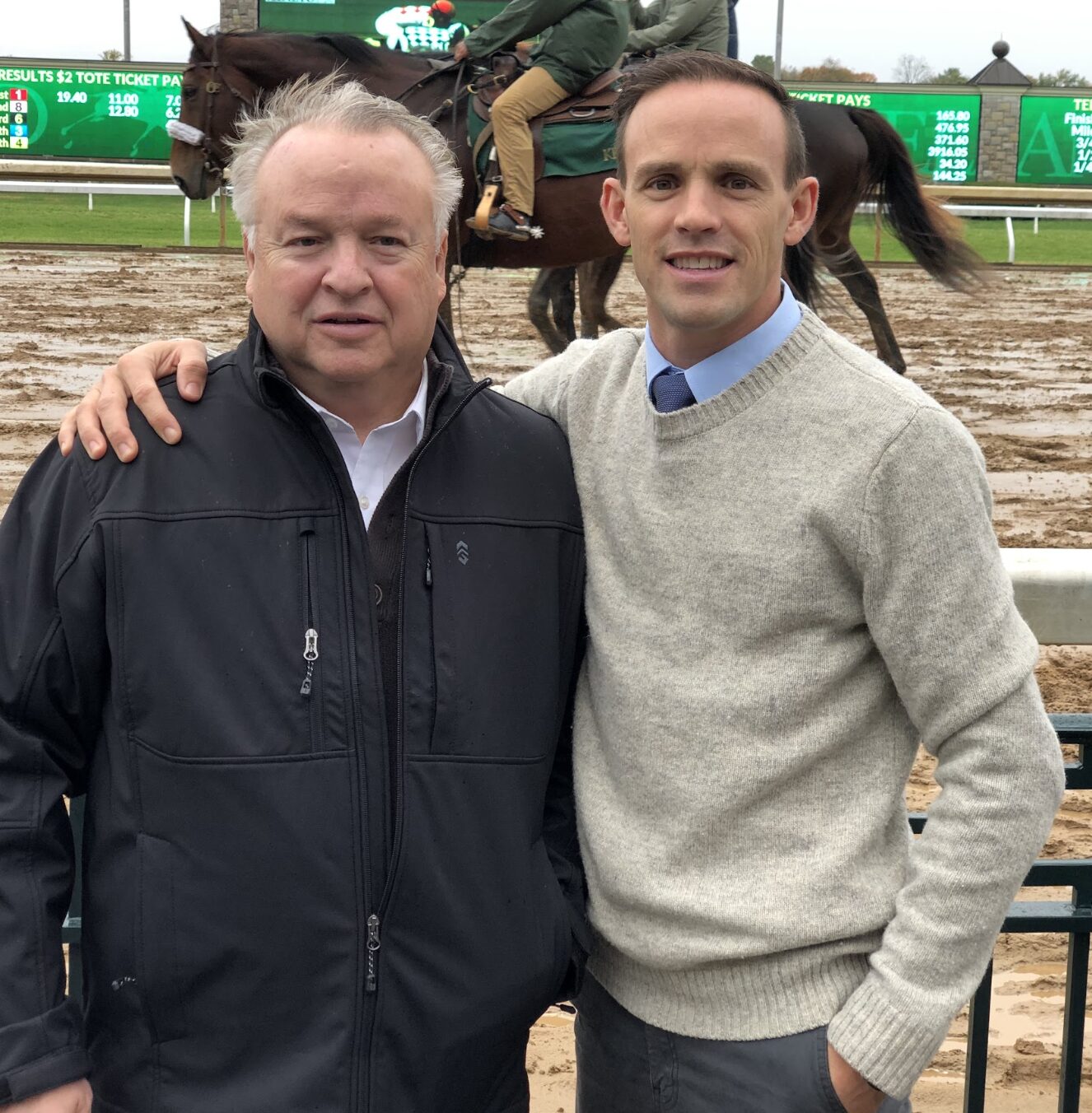 Rodney, founder of Trust Alliance Capital, with Spencer Sessions, Chief Credit Analyst