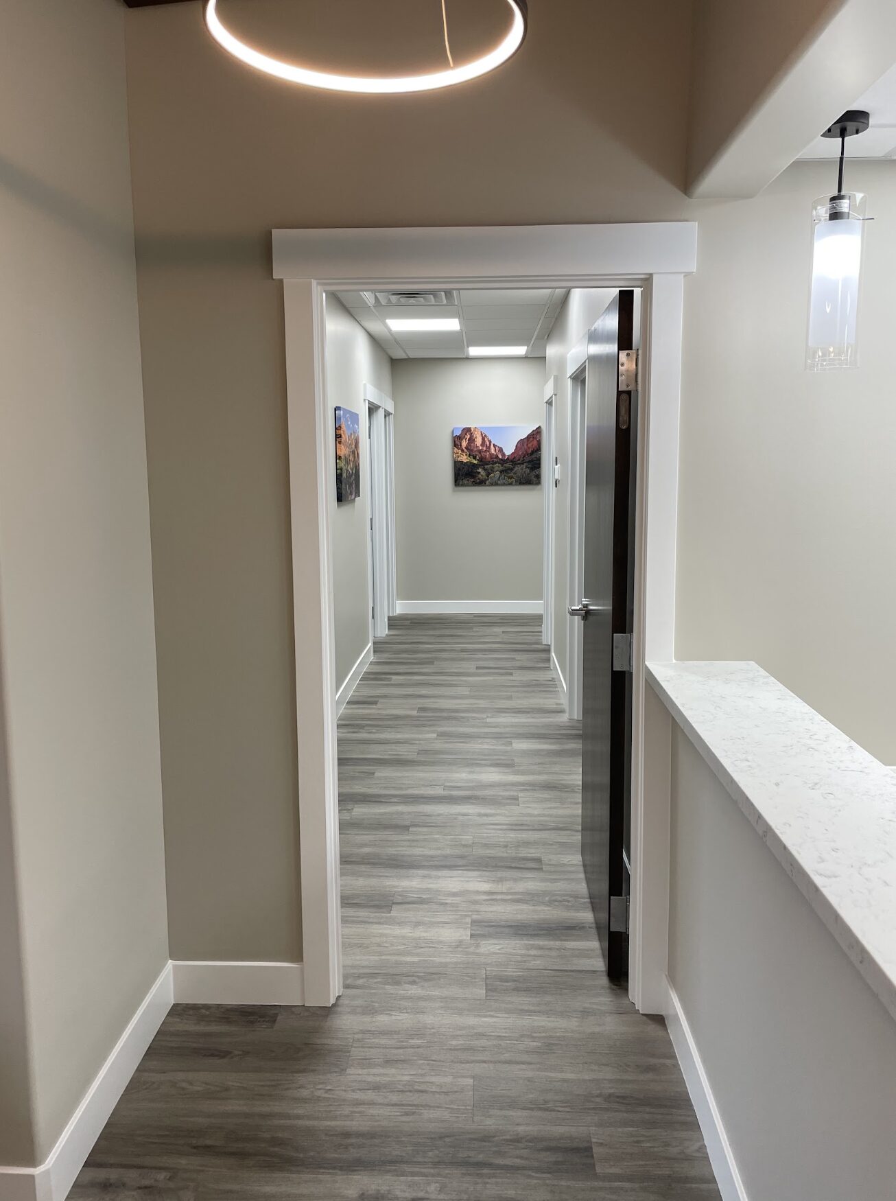 TAC office hallway