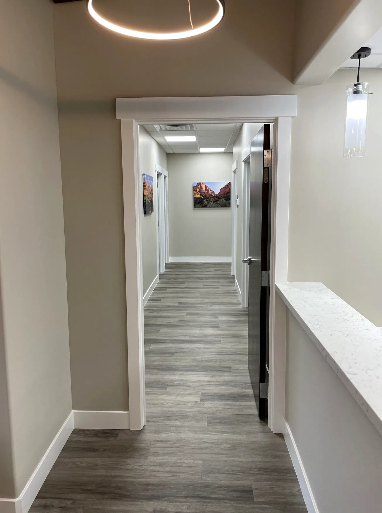 TAC office hallway