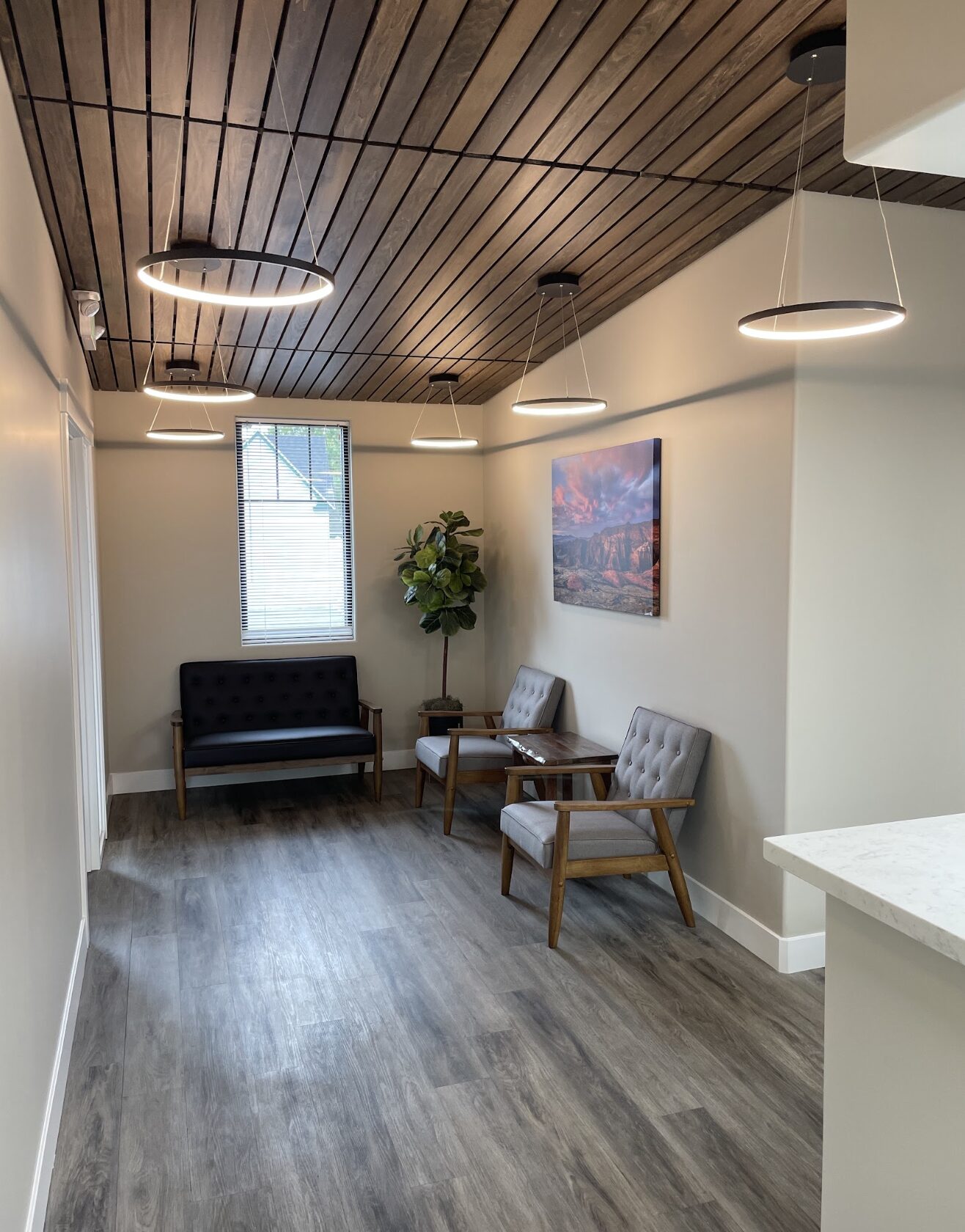 TAC office lobby and waiting area